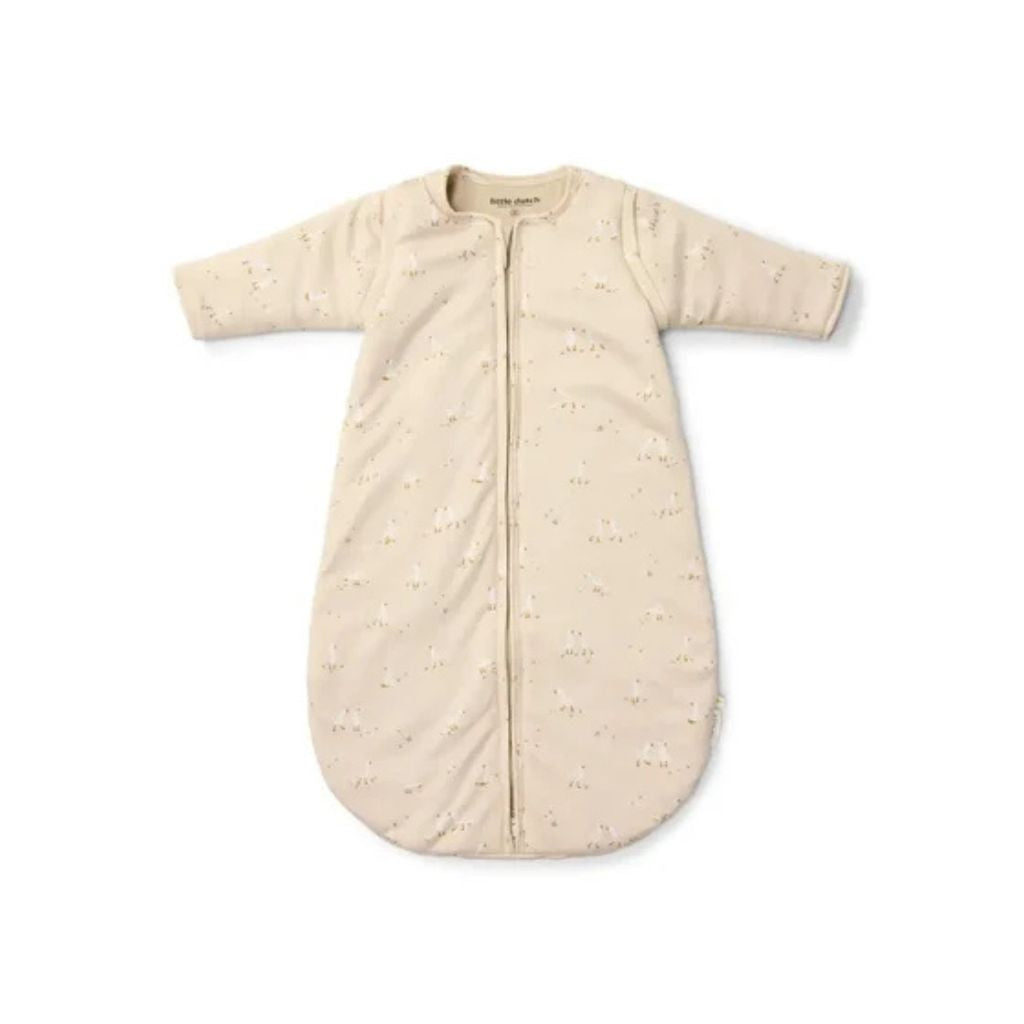 Little Dutch Sac de couchage d'hiver Newborn Naturals Little Goose TOG 2,6 Beige 60 cm
