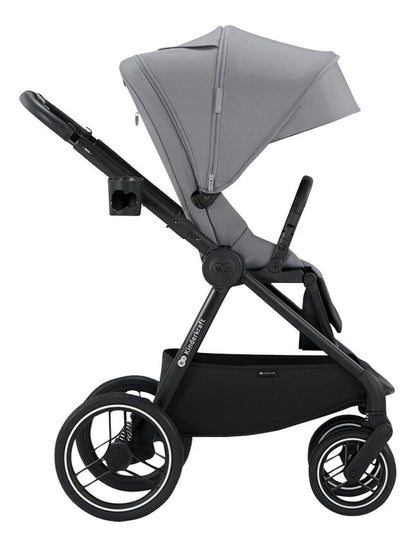 Kinderkraft Poussette 3 en 1 Nea Platinum Grey