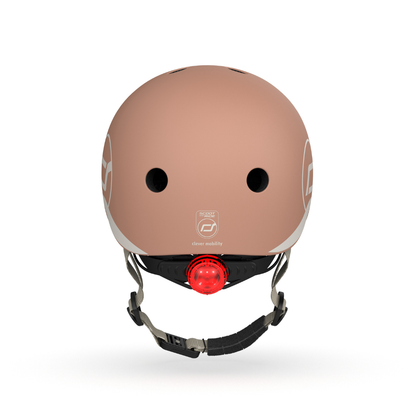 Scoot and Ride Kinderfietshelm Mocha XS