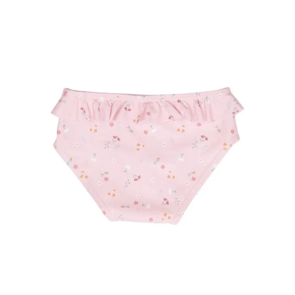 Little Dutch zwembroekje ruches Litte Pink Flowers,74/80m,roze,Girls