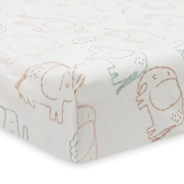 Jollein Housse pour matelas à langer Elephant Tales