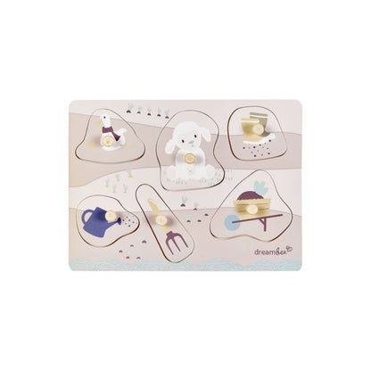 Dreambee Puzzle en bois Jules & Odette