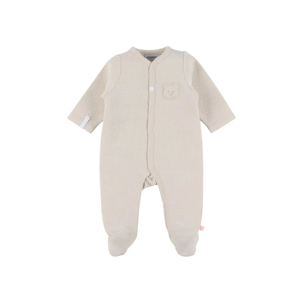 Noukie's Pyjama avec pieds beige