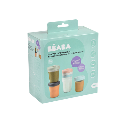 Béaba Bewaarpotje 2de leeftijd 250 ml - 6 stuks