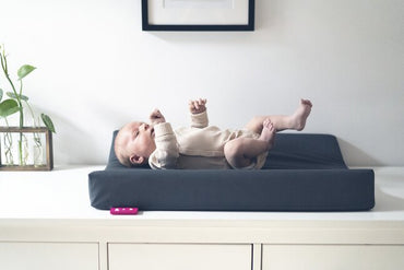 Wumby Matelas à langer chauffant anthracite