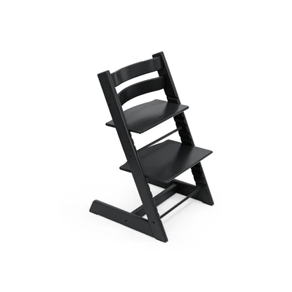 Stokke® Eetstoel Tripp Trapp® + Newborn Set + Baby set² zwart