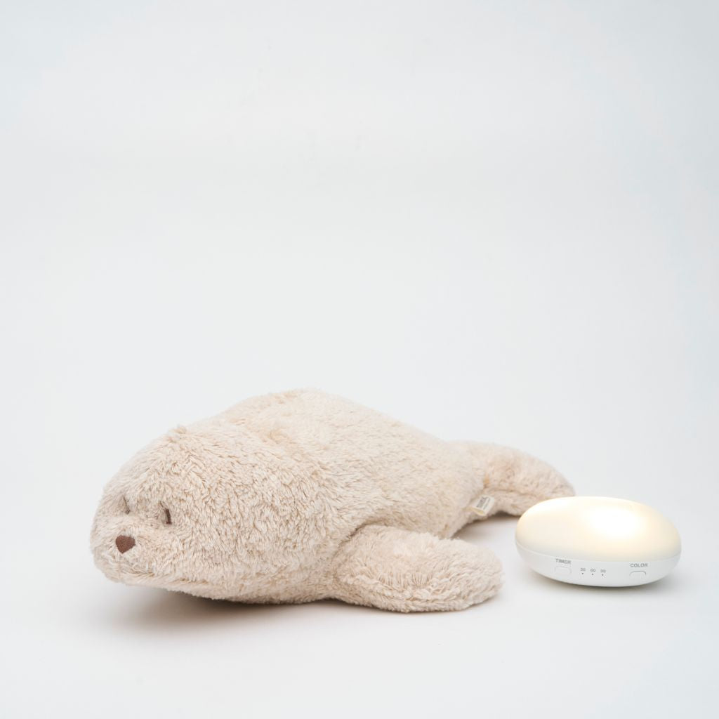 Moonie Knuffel The Humming Seal Sand Natur 2.0
