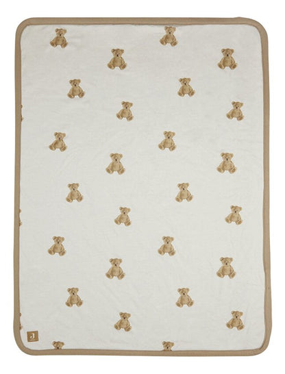 Jollein Couverture pour berceau ou parc Teddy Bear