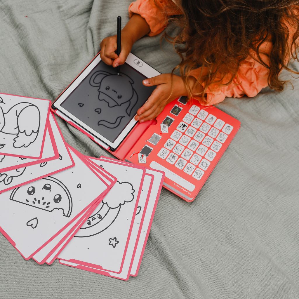 Kiddywolf Tekenboek Kidydraw Mini - Kawai