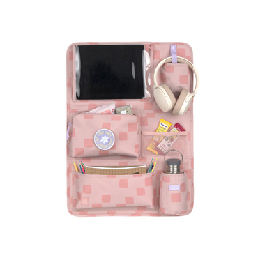 Lässig Sac de rangement Car Wrap-to-go Pattern Party rose