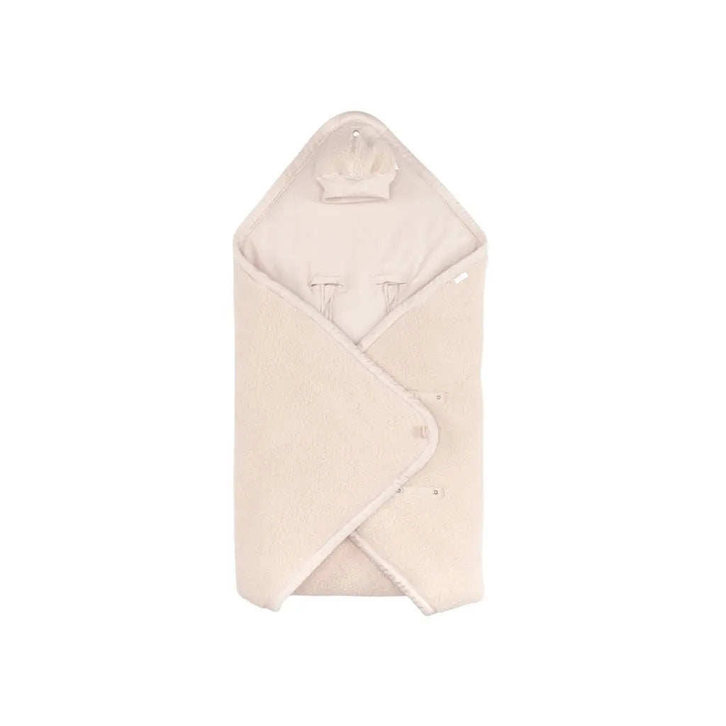 Bemini Wikkelcape Biside Teddy Ficelle