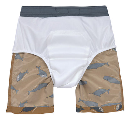 Lässig Zwemshort Whale Caramel