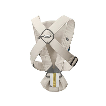 BabyBjörn Buikdrager Mini 3D Jersey light beige
