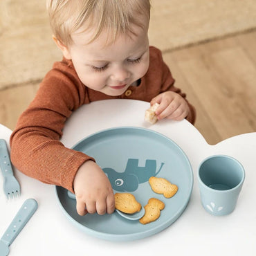 Fait par Deer Plate Elphee Blue 