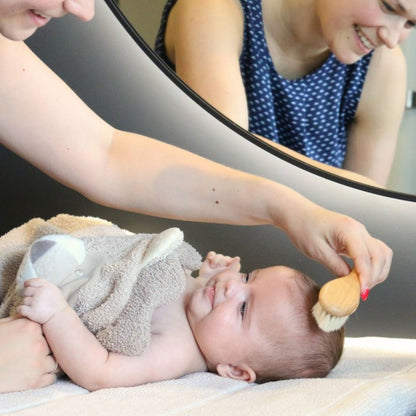BoJungle Brosse de soin pour bébé - 3 pièces