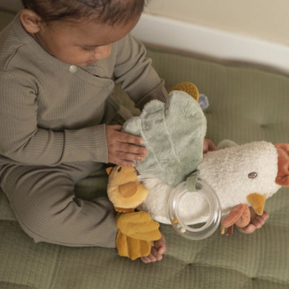 Little Dutch Peluche d'activités Little Farm Poulet 22 cm