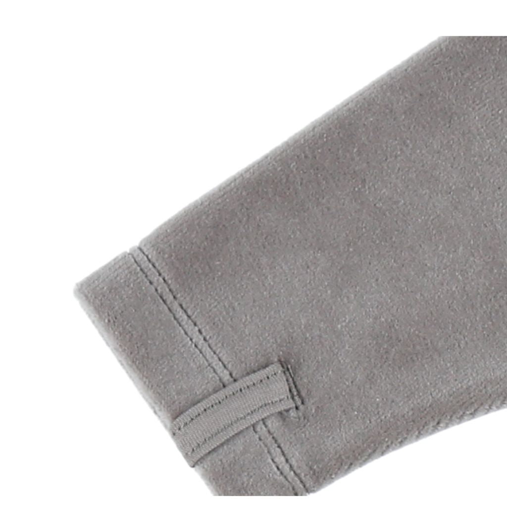 Noukie's Pyjama velours kaki Sweet zebra unisexe