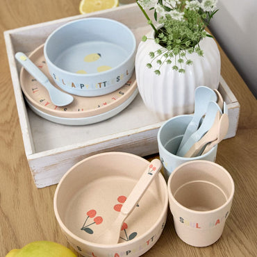 Lässig Gobelet d'apprentissage Happy Fruits Lemon