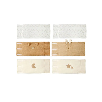 Nattou Bedomrander Teddy - 6 stuks