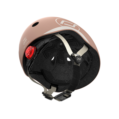 Scoot and Ride Kinderfietshelm Mocha XS