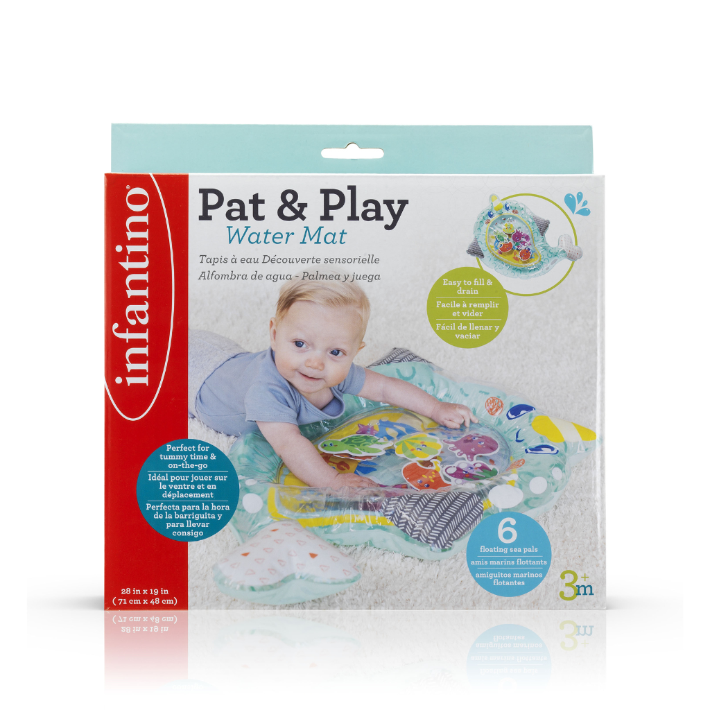 Infantino Pat & Play Water Mat Narwhal