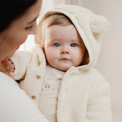 Little Dutch Veste Teddy Off white