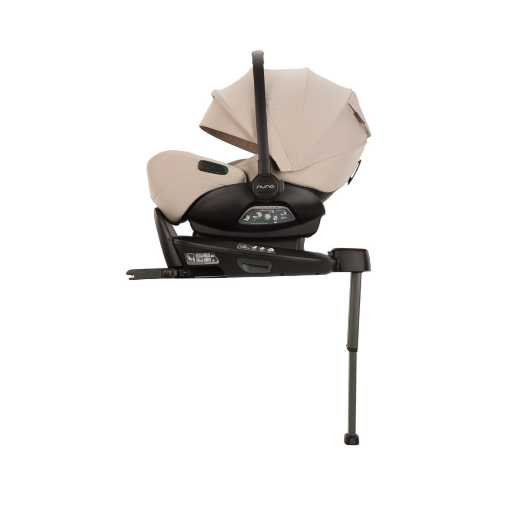 Nuna Draagbare autostoel ARRA™ Flex Groep 0+ Biscotti leer Chocolate