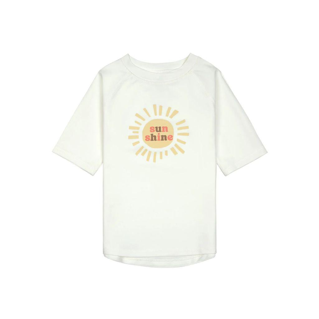 Lässig T-shirt korte mouw Rashguard Sunshine unisex Sea Salt
