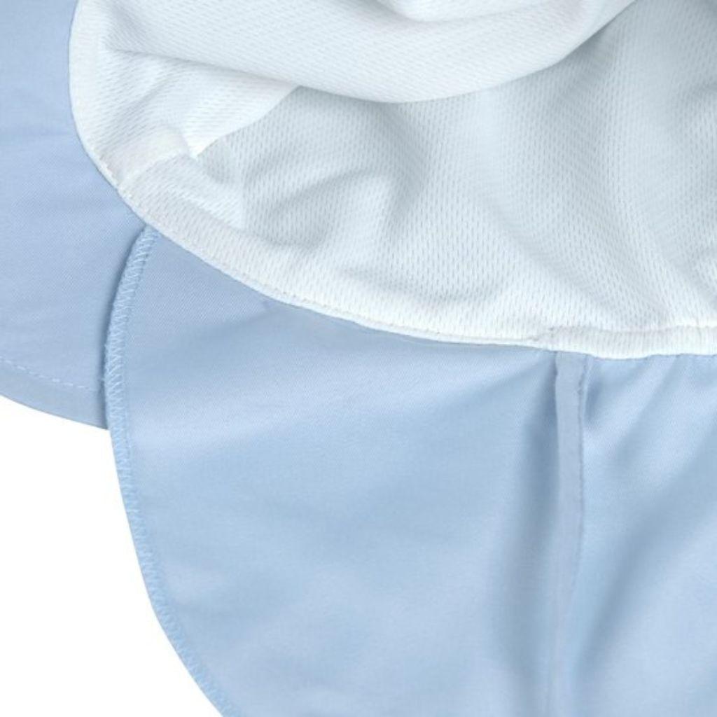 Zonnehoedje Flap Hat unisex Sky Blue