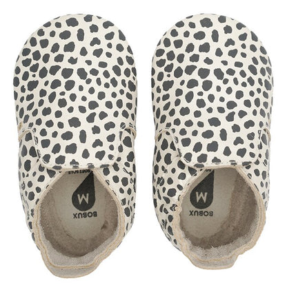 Bobux Chaussons Dalmation Vanilla écru
