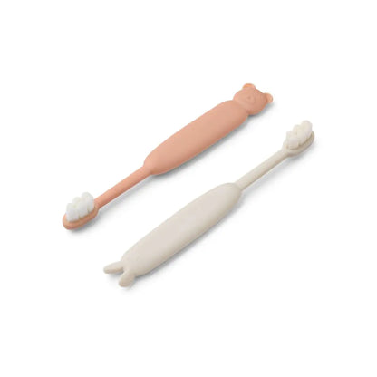 Liewood Classic tandenborstel Fabio pale tuscany / sandy - 2 stuks