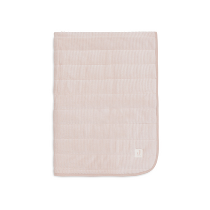 Jollein Deken voor wieg Velvet Rib Wild Rose 75 x 100 cm