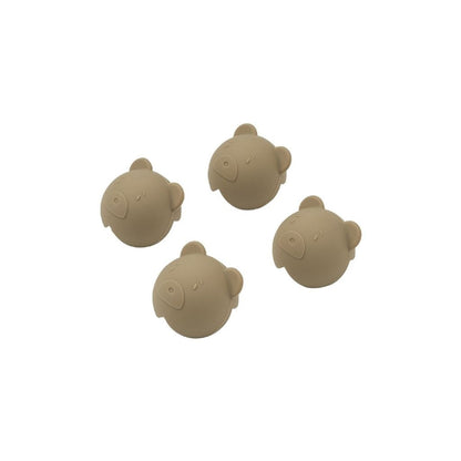 Liewood Hoekbeschermer voor tafel Abraham Bear Oat - 4 stuks