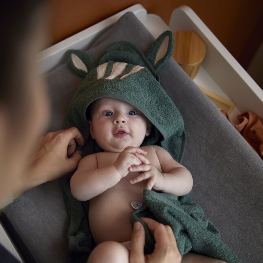 Dreambee Cape de bain Flo vert