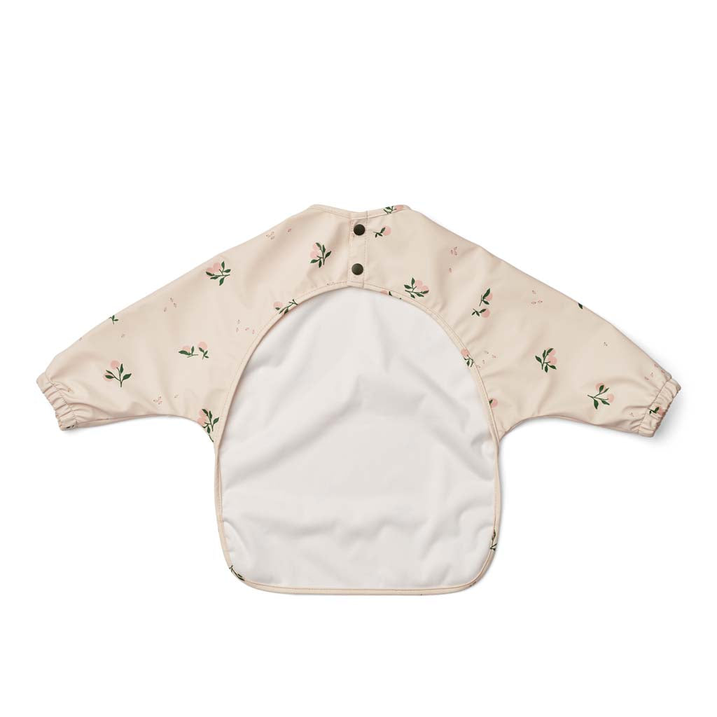 Liewood Slabbetje met mouwen Merle Peach Multicolor