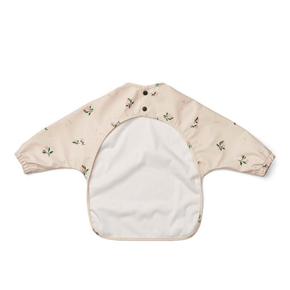 Liewood Slabbetje met mouwen Merle Peach Multicolor