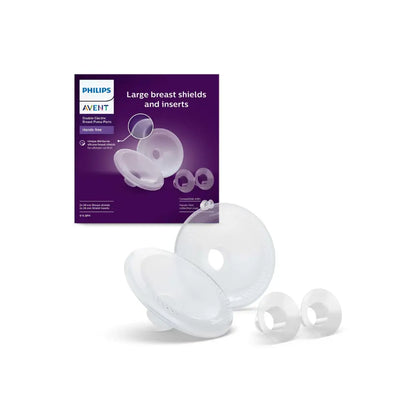AVENT Hands-free Téterelles en silicone 28 mm & inserts 26 mm