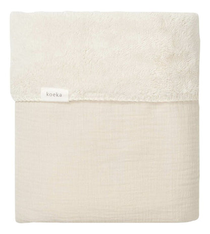 Koeka Couverture pour berceau ou parc Faro Warm White
