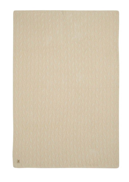 Jollein Couverture pour lit Spring Knit Fleece Ivory/Coral