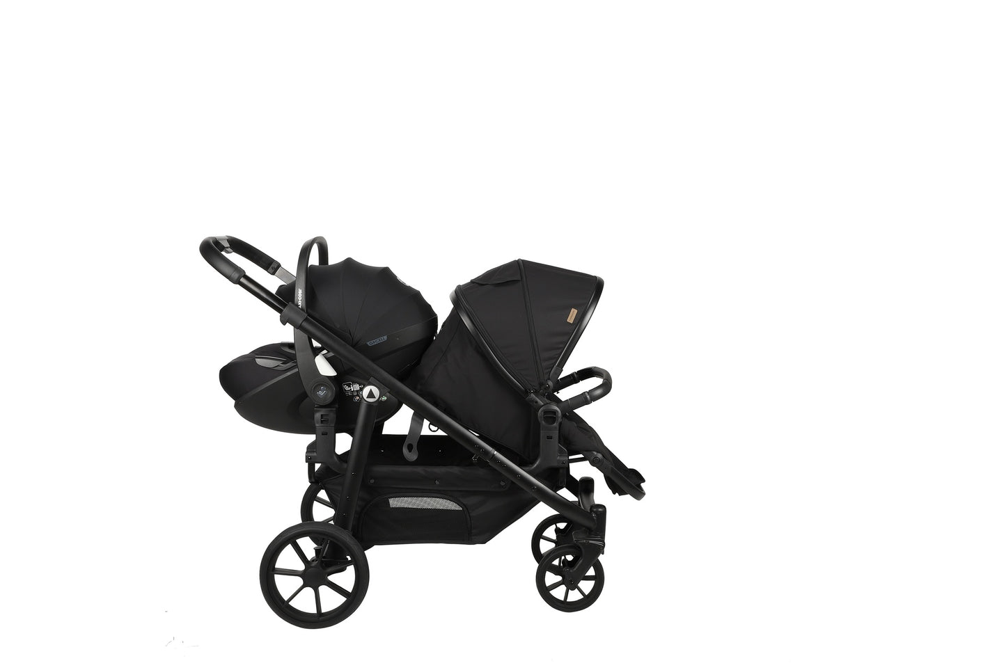 Topmark Poussette double 2Combi noir