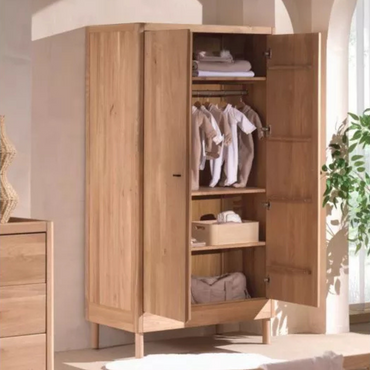 Jaxx Armoire à 2 portes Forrest Chêne