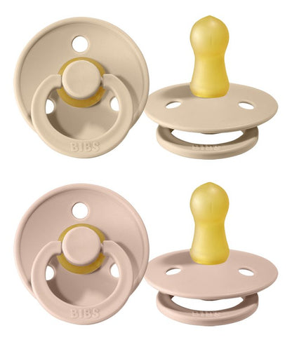 Bibs Sucette + 6 mois vanilla/blush - 2 pièces
