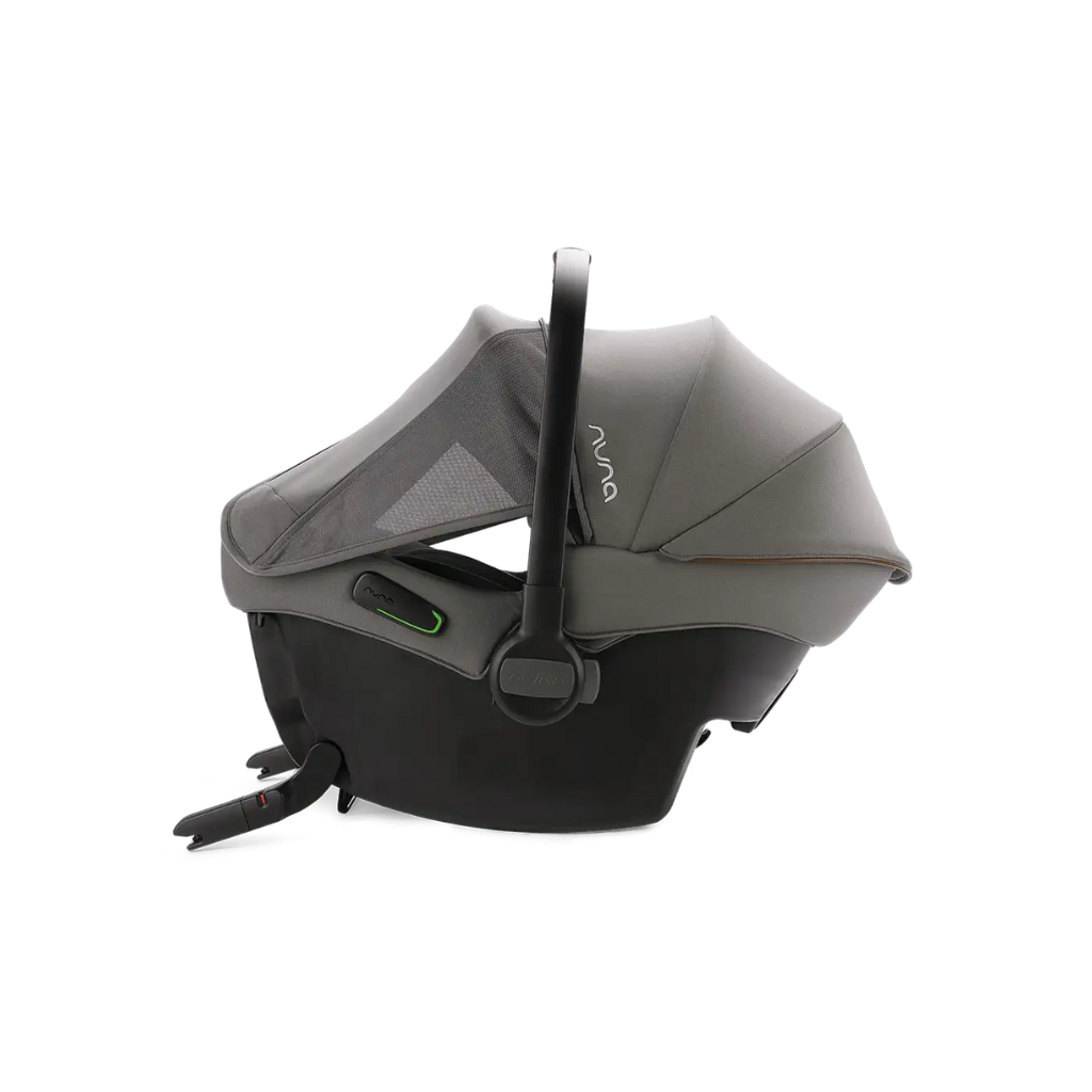 Nuna Siège-auto portable Pipa™ urbn Groupe 0+ Granite (cuir Cognac)