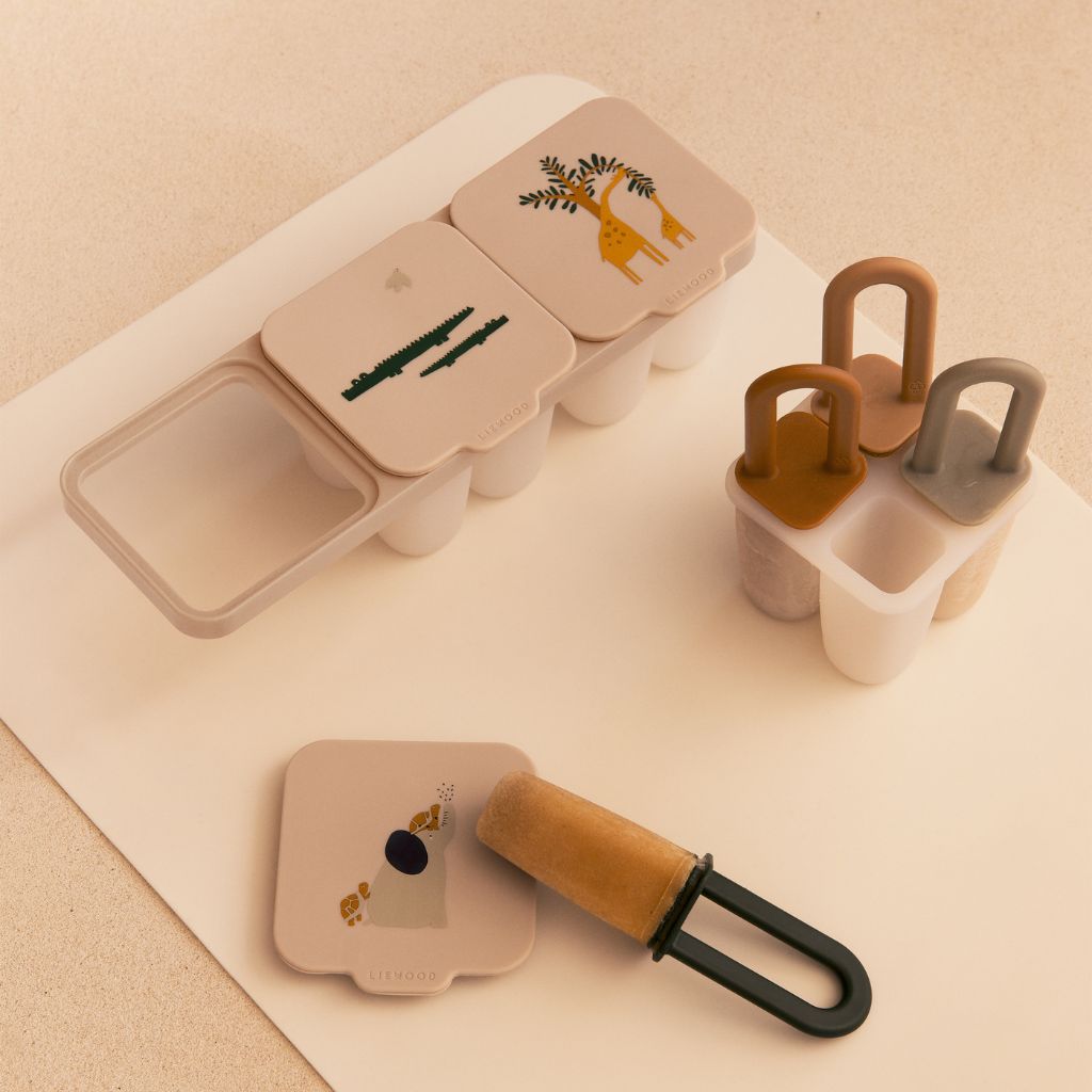 Liewood Food & Ice Pop Tray Kaimen All together / Sandy