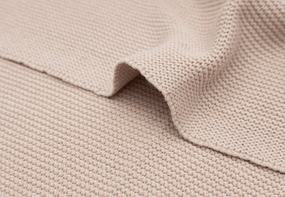 Jollein Couverture pour lit Basic Knit Wildrose 