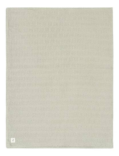Jollein Couverture pour berceau ou parc Grain Knit Velour Olive Green 