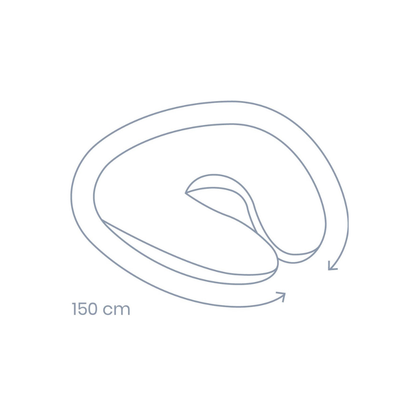 Doomoo Coussin d’allaitement Softy Mushrooms