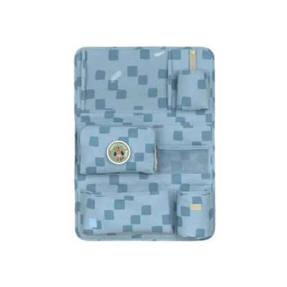 Lässig Sac de rangement Car Wrap-to-go Pattern Party bleu