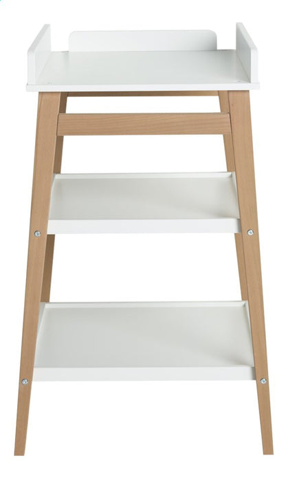 Quax Table à langer Hip blanc/naturel