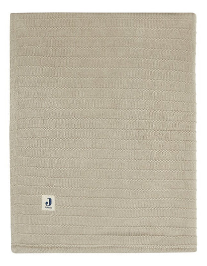 Jollein Couverture pour lit Pure Knit Velvet Nougat